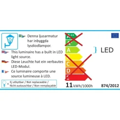 LED-Puutarhavalaisin Konstsmide Andria 7860-370 8W tummanharmaa