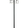 LED-pylväsvalaisin Cubango 615x180x2000 mm 2-osainen antrasiitti