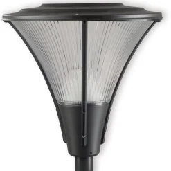 LED-pylväsvalaisin Ensto Opera Deco OPD530L20GH 20W/840 grafiitinharmaa akryylikuvulla