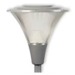 LED-pylväsvalaisin Ensto Opera OP530LED20HH 20W/840 helmenharmaa akryylikuvulla