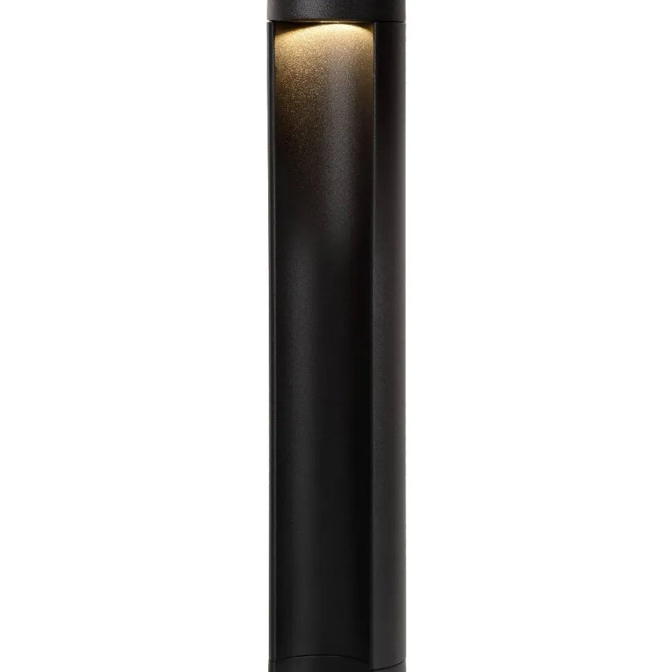 LED-pylväsvalaisin Lucide Combo Ø9x45cm 7W musta