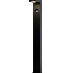 LED-pylväsvalaisin Lucide Texas 6x15x60cm 6W liiketunnistimella antrasiitti