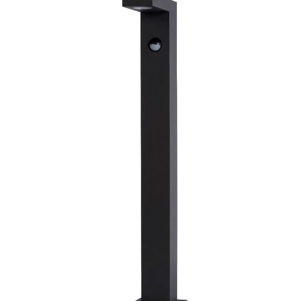 LED-pylväsvalaisin Lucide Texas 6x15x60cm 6W liiketunnistimella antrasiitti