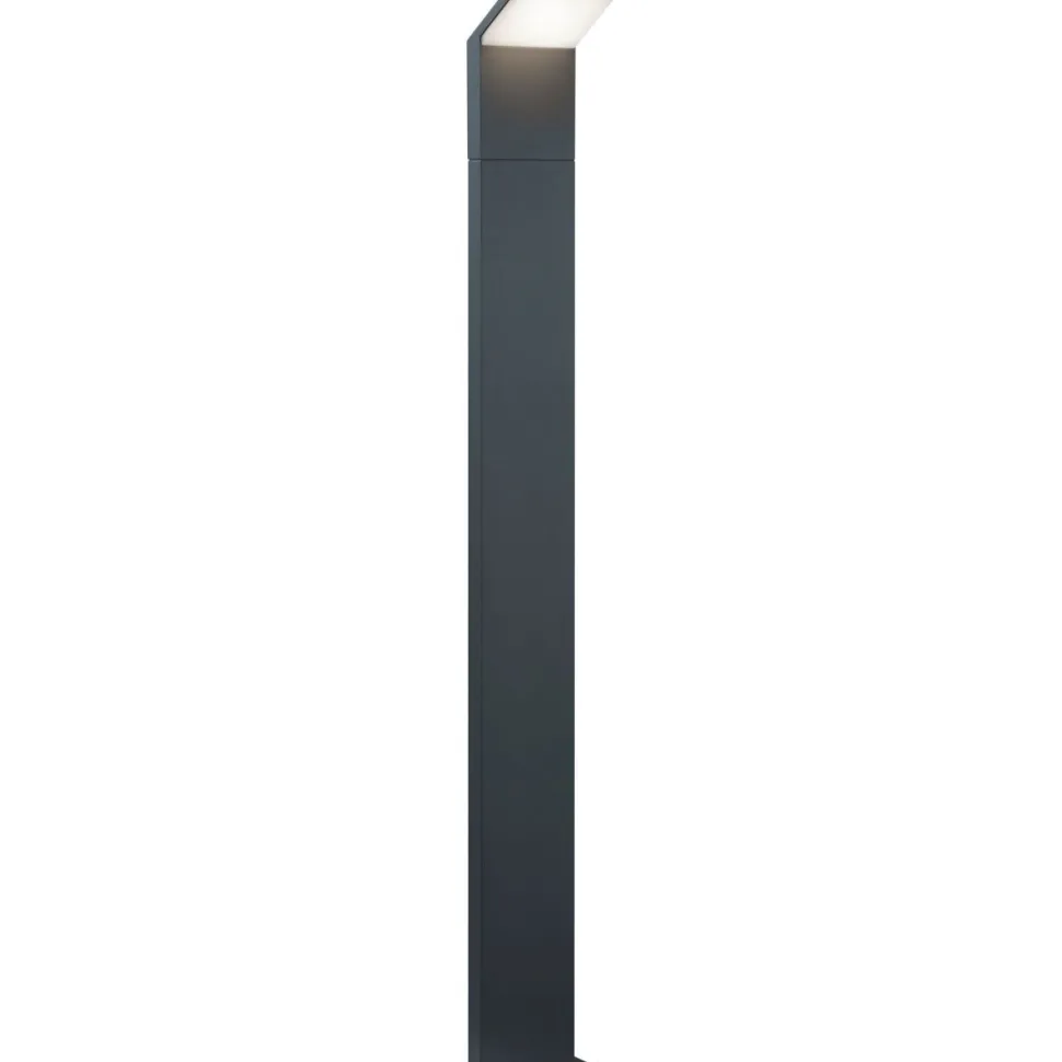 LED-pylväsvalaisin Trio Pearl 100 cm korkea IP54 antrasiitti