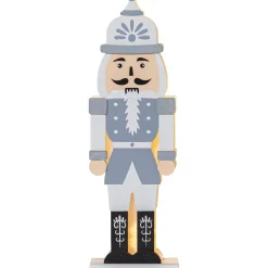 LED-pöytäkoriste Star Trading Nutcracker 25 cm vihreä