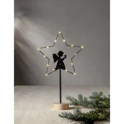 LED-pöytätähti Star Trading Glimta, enkeli