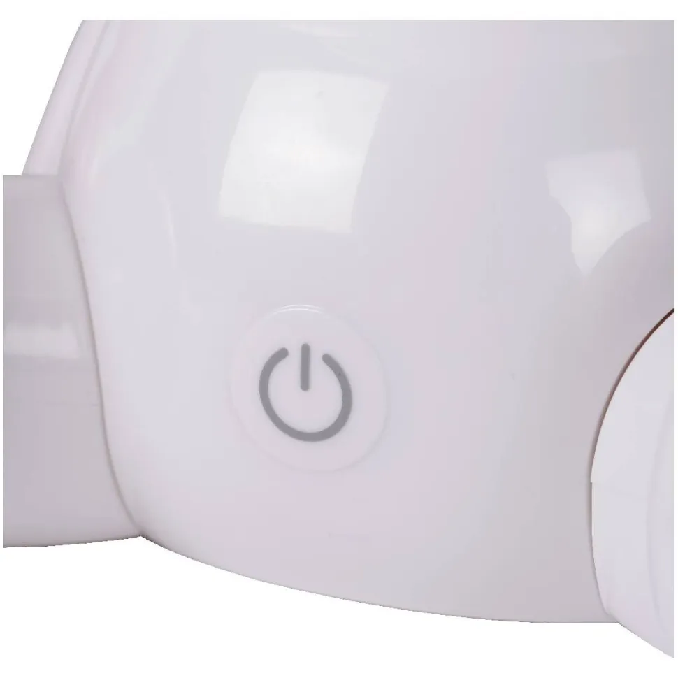 LED-pöytävalaisin Lucide Dodo Nallekarhu 21x19x25cm 3W himmennettävä valkoinen