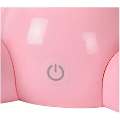 LED-pöytävalaisin Lucide Dodo Kani 19x16x30cm 3W himmennettävä vaaleanpunainen