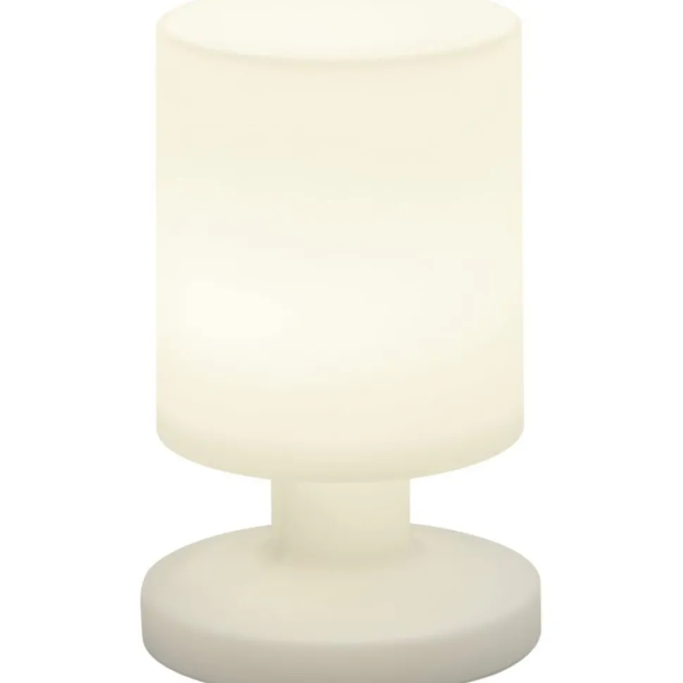 LED-pöytävalaisin Trio Lora Ø 130x205 mm valkoinen