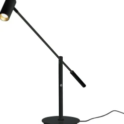 LED-pöytävalaisin Aneta Lighting Concord, himmennin, valkoinen