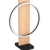LED-Pöytävalaisin Eglo Boyal 42,5cm puu