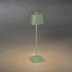 LED-pöytävalaisin Konstsmide Lounge Capri 7814-960, ladattava, terrakotta