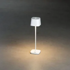 LED-pöytävalaisin Konstsmide Lounge Capri Mini 7829-750, ladattava, musta