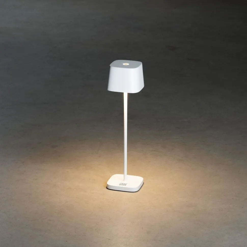 LED-pöytävalaisin Konstsmide Lounge Capri Mini 7829-750, ladattava, musta