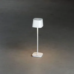 LED-pöytävalaisin Konstsmide Lounge Capri Mini 7829-750, ladattava, musta