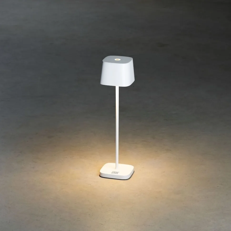 LED-pöytävalaisin Konstsmide Lounge Capri Mini 7829-750, ladattava, musta