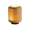 LED-pöytävalaisin Lucide Turbin 10,6x10,6x13,7cm 5W messinki