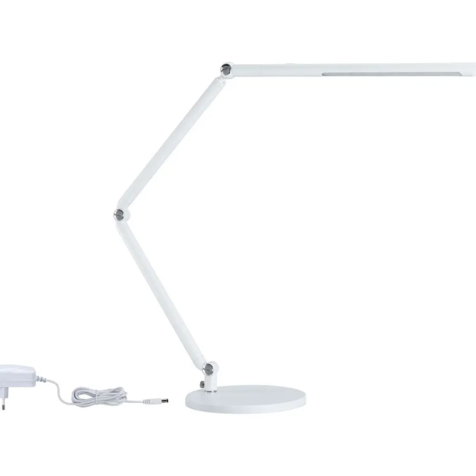 LED-Pöytävalaisin Paulmann AS FlexBar himmennettävä valkoinen