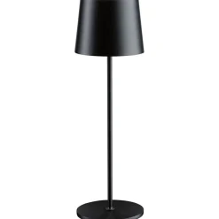 LED-pöytävalaisin Paulmann Gilo 35cm USB-ladattava IP44 2700K himmennettävä valkoinen