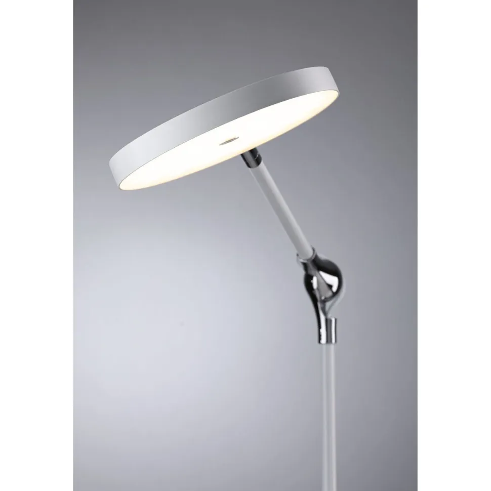 LED-pöytävalaisin Paulmann Numis Qi, 1000lm, 11W, himmennettävä, säädettävä värilämpötila, valkoinen