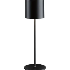 LED-pöytävalaisin Paulmann Tuni 35cm USB-ladattava 2700K IP44 himmennettävä mattamusta