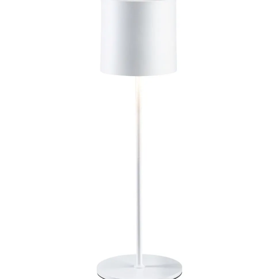 LED-pöytävalaisin Paulmann Tuni 35cm USB-ladattava 2700K IP44 himmennettävä mattamusta