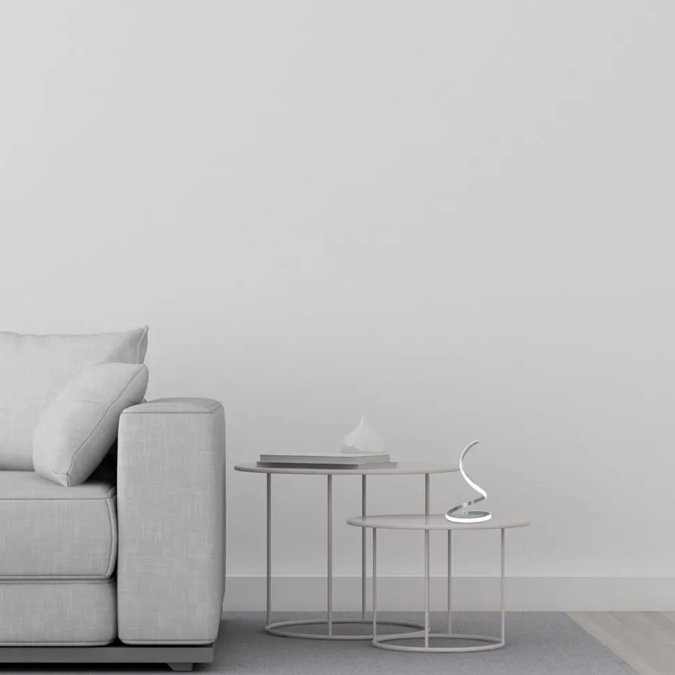 LED-pöytävalaisin Rabalux Anais 4000K hopea