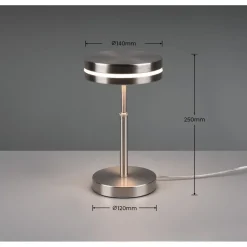 LED-pöytävalaisin Trio Franklin LED eri värejä