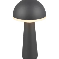 LED-pöytävalaisin Trio Fungo, hiekka, ladattava