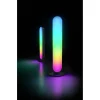 LED-pöytävalaisin Trio Game, 2 kpl, musta, RGB