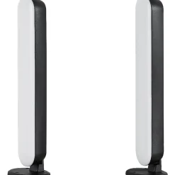 LED-pöytävalaisin Trio Game, 2 kpl, musta, RGB