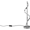 LED-pöytävalaisin Trio Isabel, kromi, 4000K