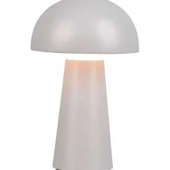 LED-pöytävalaisin Trio Lennon ladattava harmaa