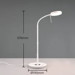 LED-pöytävalaisin Trio Monza, eri värejä