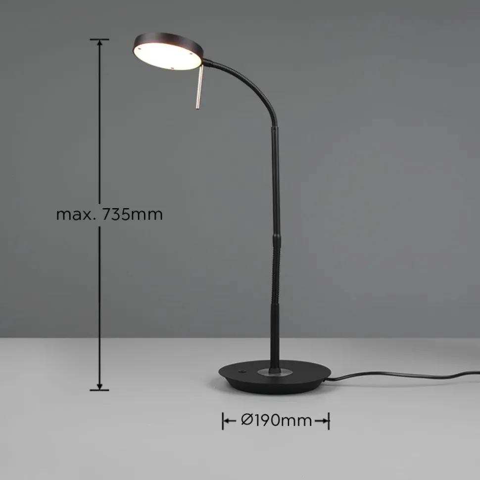 LED-pöytävalaisin Trio Monza, eri värejä