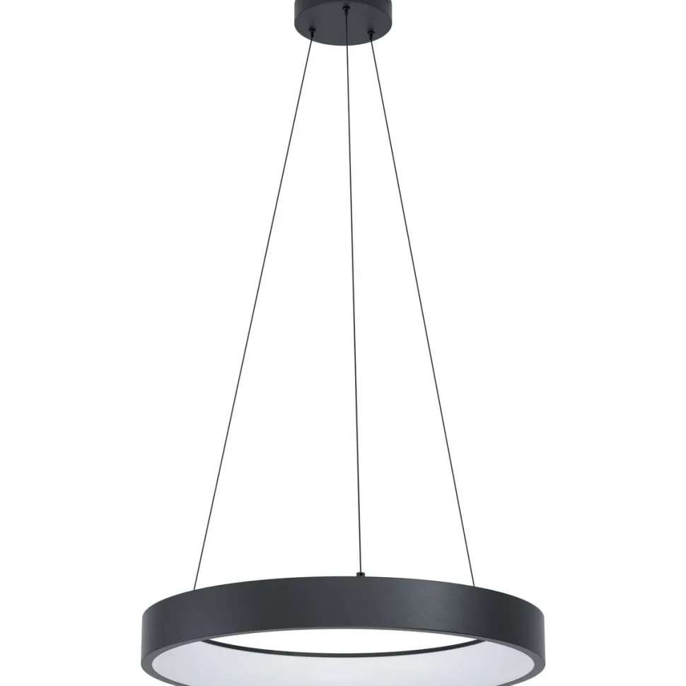 LED-Riippuvalaisin Eglo connect.z Marghera-Z 60cm 26W RGBW musta