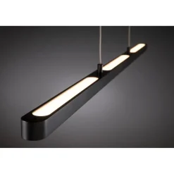 LED-riippuvalaisin Paulmann Lento, Smart Home Zigbee 3.0, säädettävä värilämpötila, himmennettävä, mattamusta