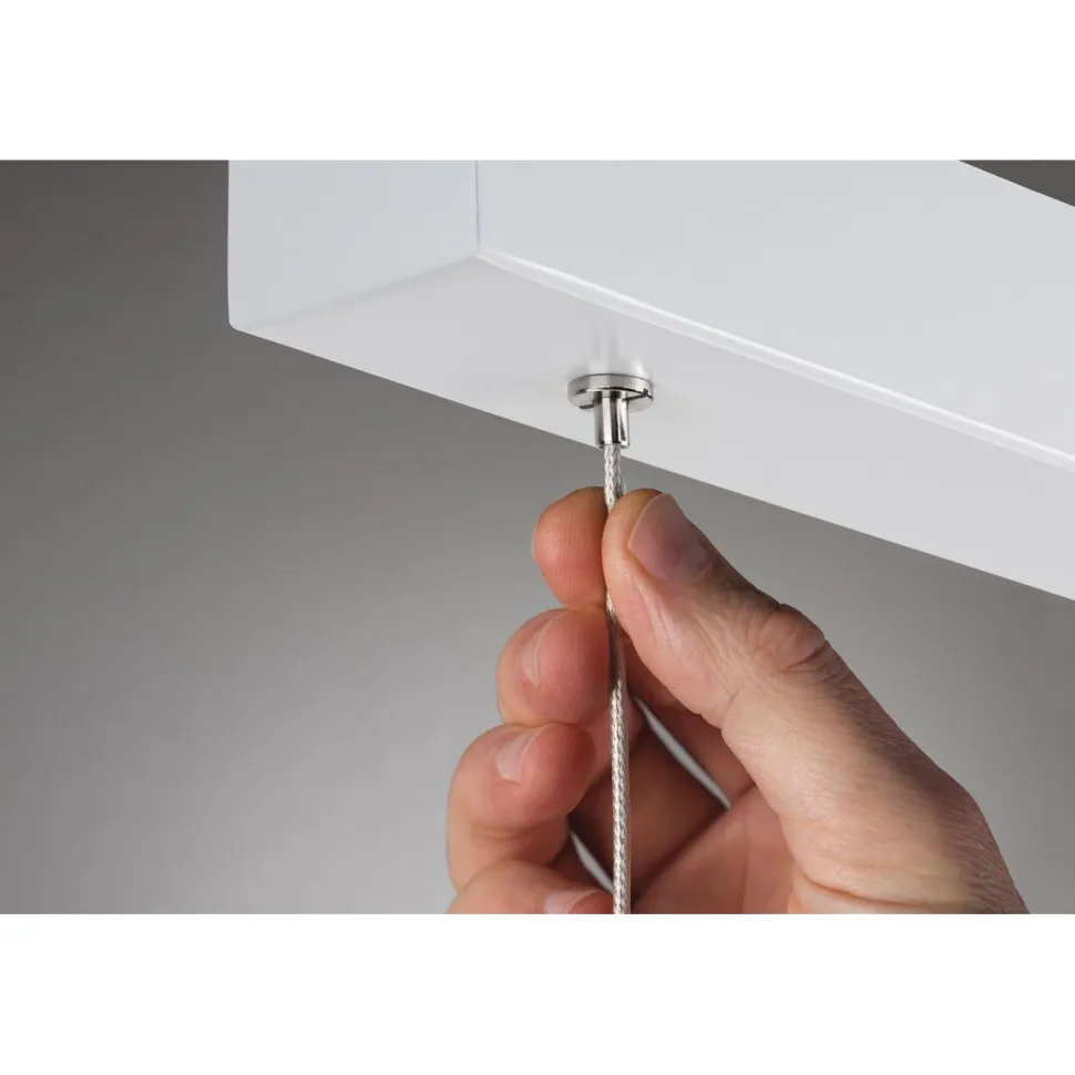 LED-riippuvalaisin Paulmann Aptare, Smart Home Zigbee 3.0, 2700K, himmennettävä, valkoinen