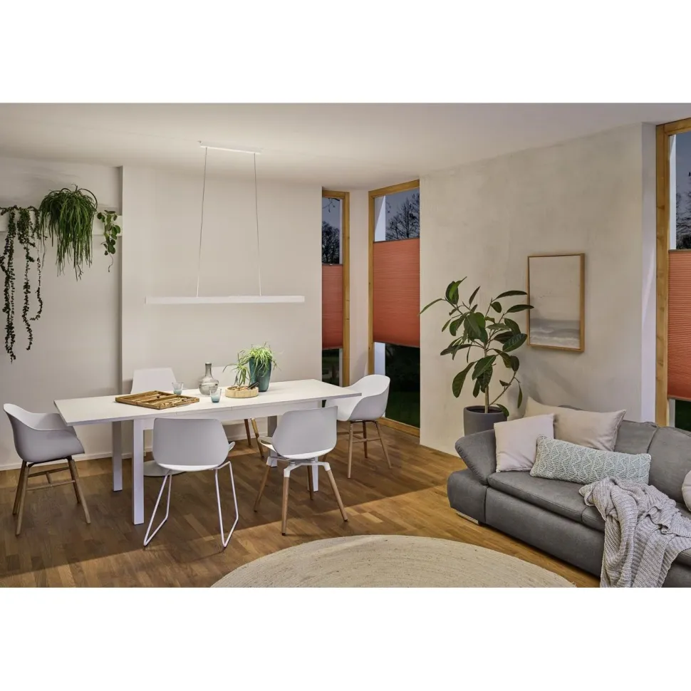 LED-riippuvalaisin Paulmann Aptare, Smart Home Zigbee 3.0, 2700K, himmennettävä, valkoinen
