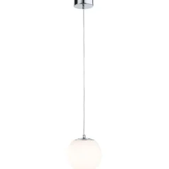 LED-riippuvalaisin Paulmann Gove, IP44, 9W, mattamusta