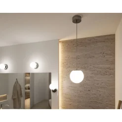 LED-riippuvalaisin Paulmann Gove, IP44, 9W, mattamusta
