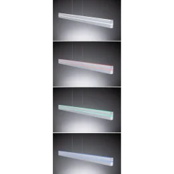 LED-riippuvalaisin Paulmann Raiko, RGBW+, himmennettävä, 2300lm/370lm, 19W/6W, musta