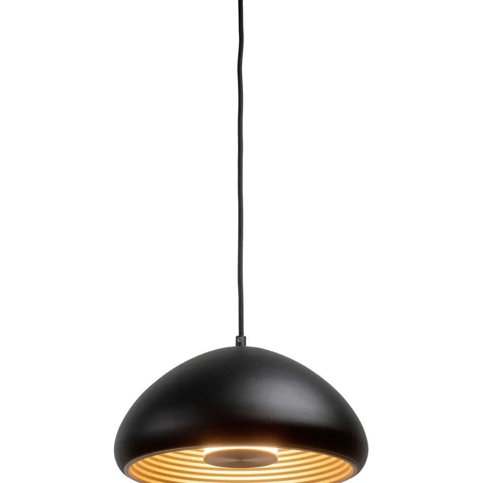 LED-riippuvalaisin Airam Anile, Ø300mm, valkoinen/kulta
