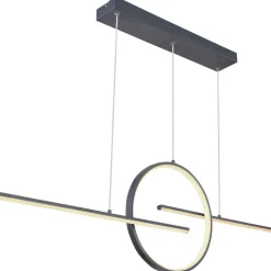 LED-riippuvalaisin Globo Barral CCT harmaa