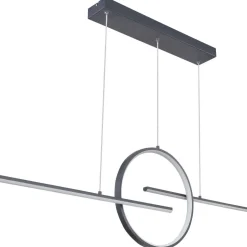 LED-riippuvalaisin Globo Barral CCT harmaa