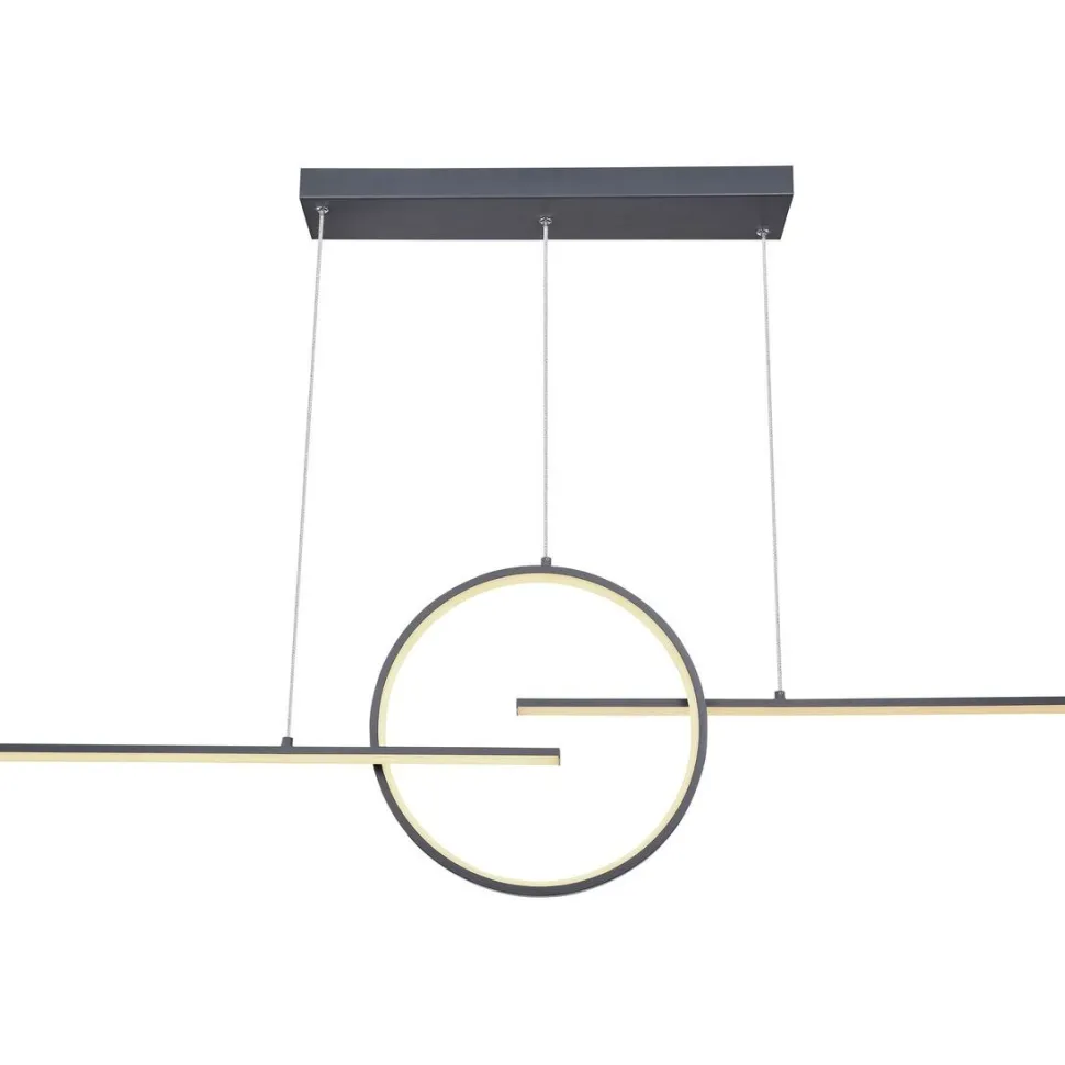 LED-riippuvalaisin Globo Barral CCT harmaa