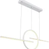 LED-riippuvalaisin Globo Barral CCT valkoinen
