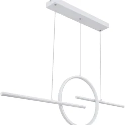 LED-riippuvalaisin Globo Barral CCT valkoinen