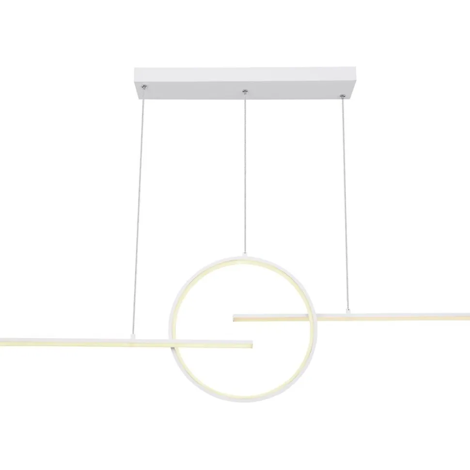 LED-riippuvalaisin Globo Barral CCT valkoinen