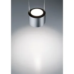 LED-riippuvalaisin kiskoon Paulmann Urail Aldan, 4000K, himmennettävä, mattakromi